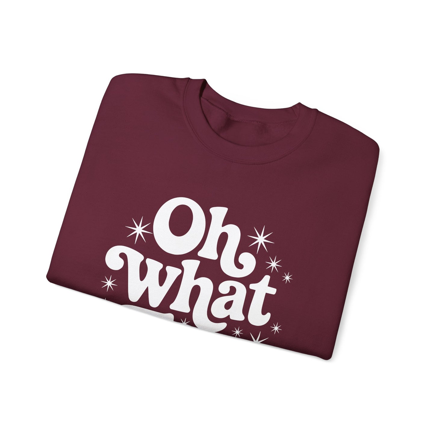 Oh What Fun Christmas Crewneck Sweatshirt