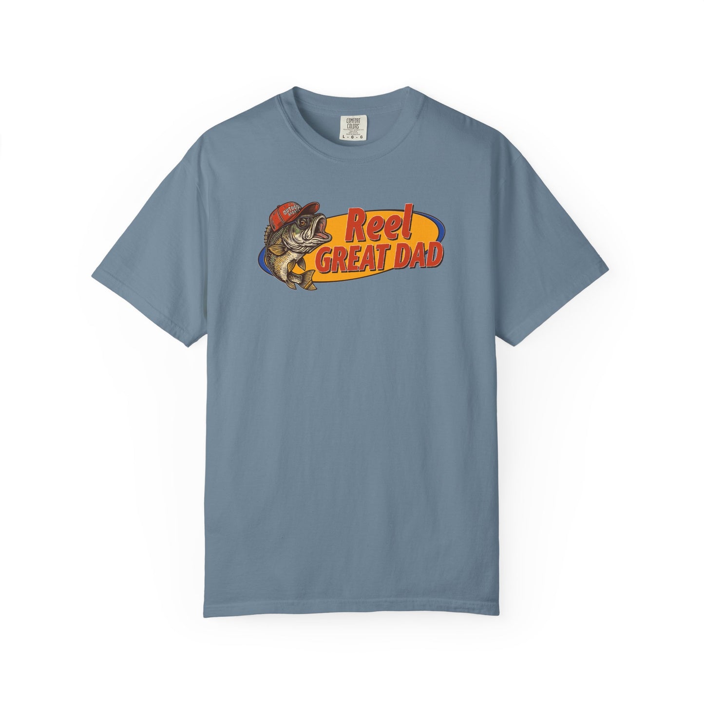 Reel Great Dad T-Shirt – Fishing Dad Graphic Tee