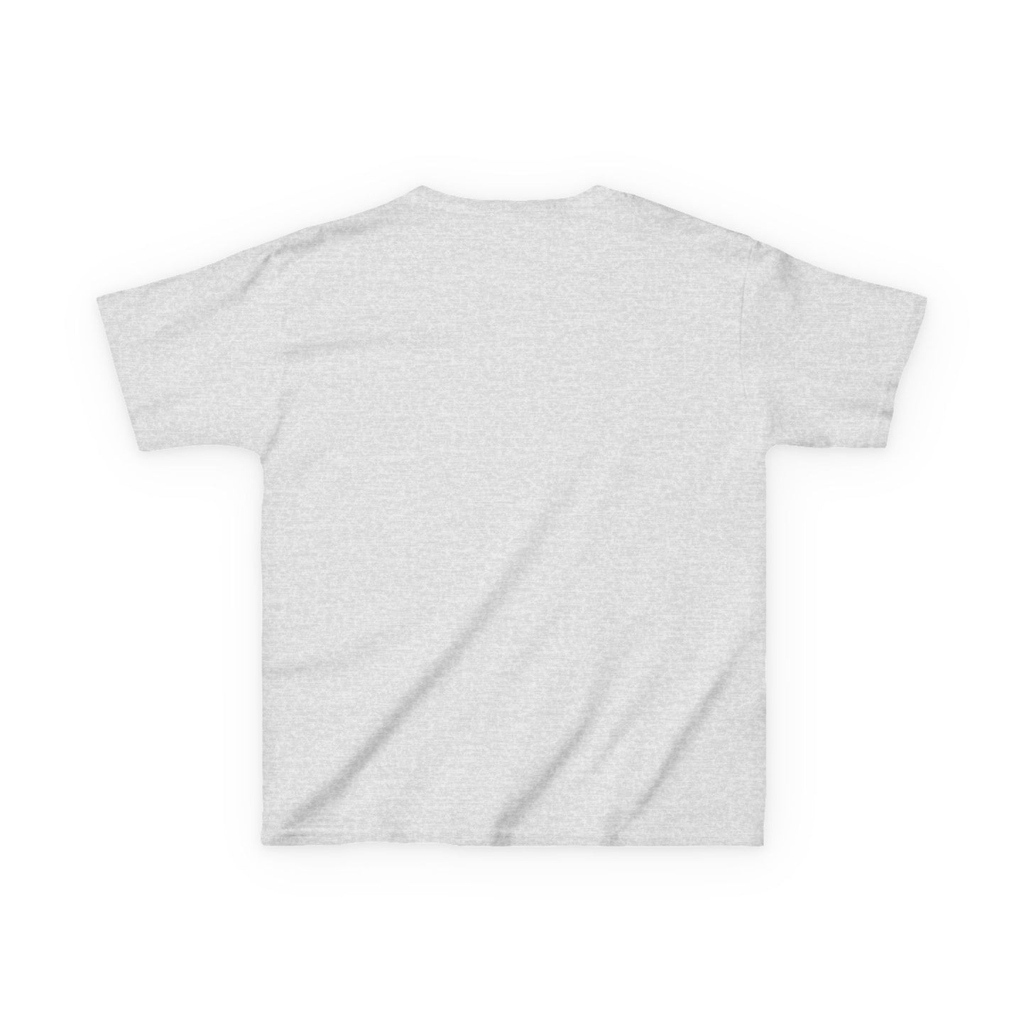 Kids Ghost Stamp Tee — Cute Pastel Halloween Graphic Shirt