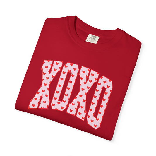 XOXO Heart Print T-Shirt
