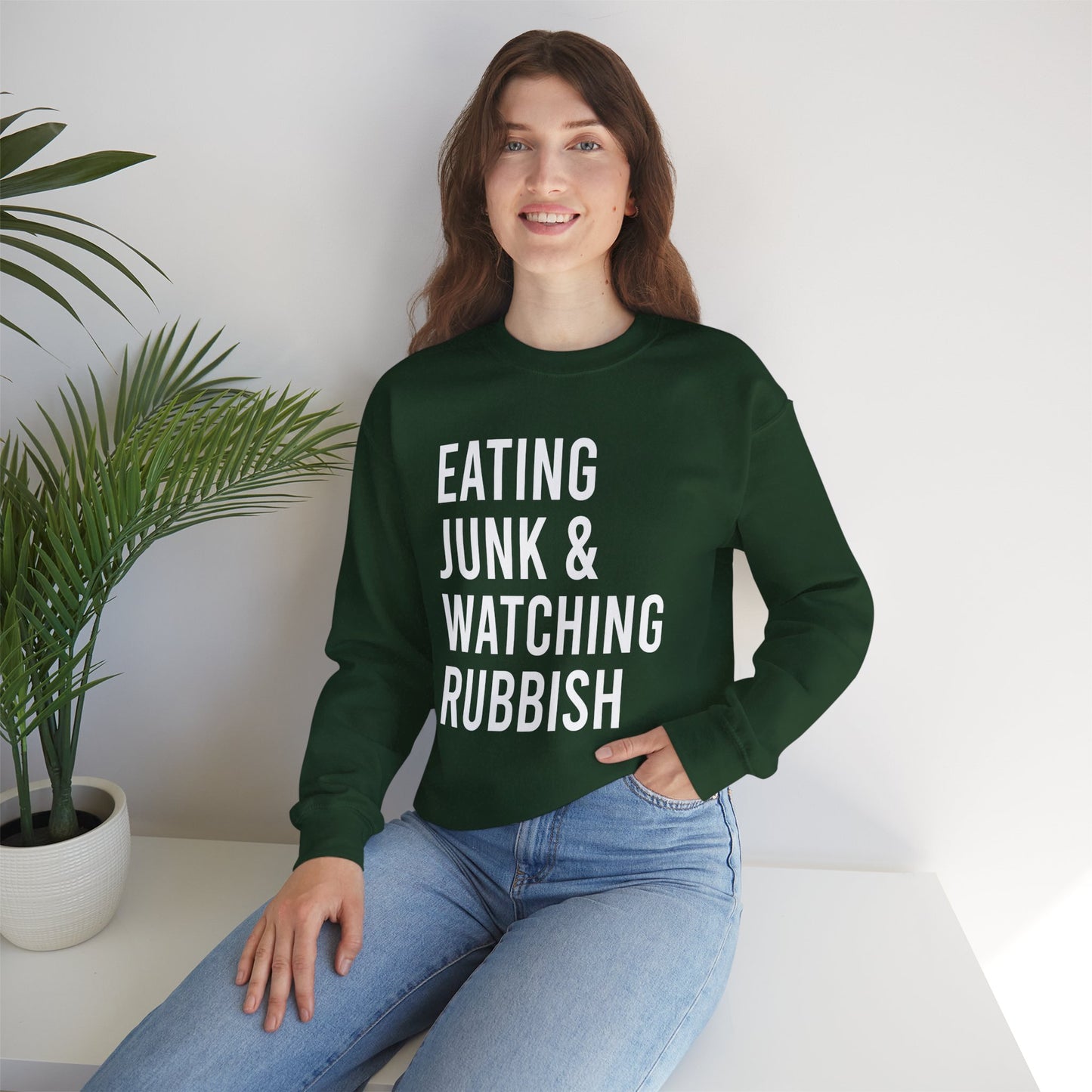 Junk & Rubbish Home Alone Crewneck Sweatshirt