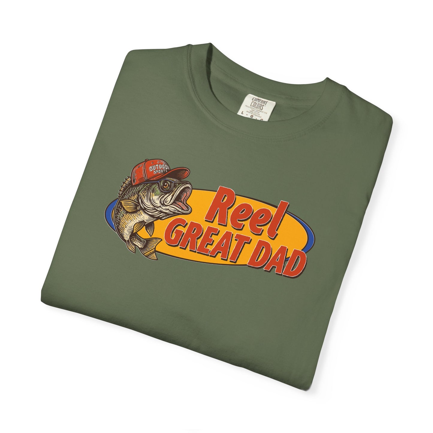 Reel Great Dad T-Shirt – Fishing Dad Graphic Tee