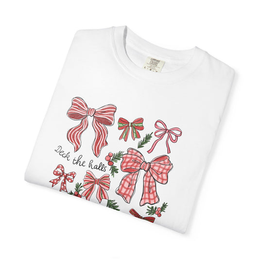 Bows & Holly Comfort Colors T-shirt