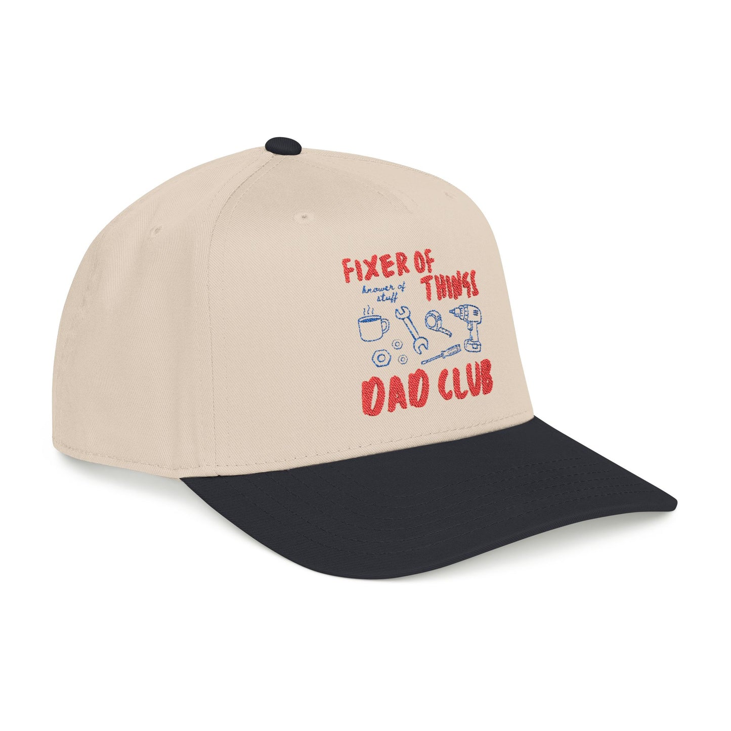 Dad "Fixer of Things" Mid Profile Baseball Cap
