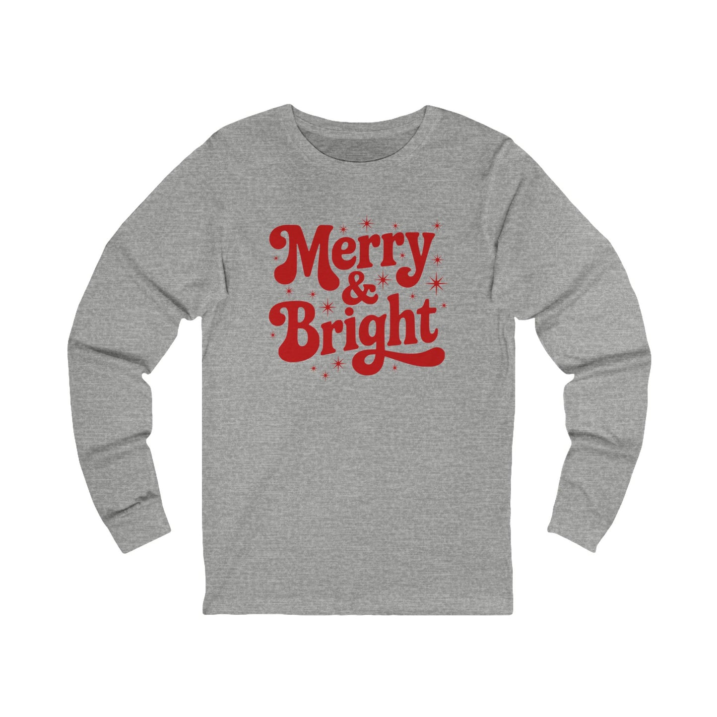 Merry & Bright Long-Sleeve Tee