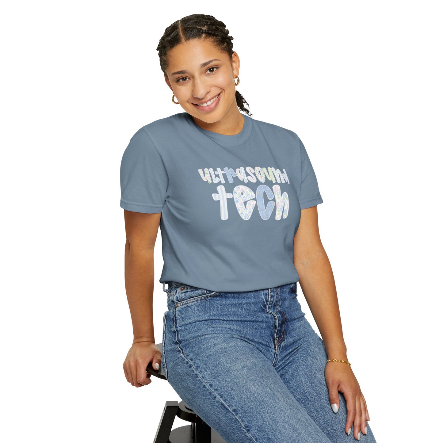 Ultrasound Tech T-Shirt — Cute Pastel Medical Sonographer Tee