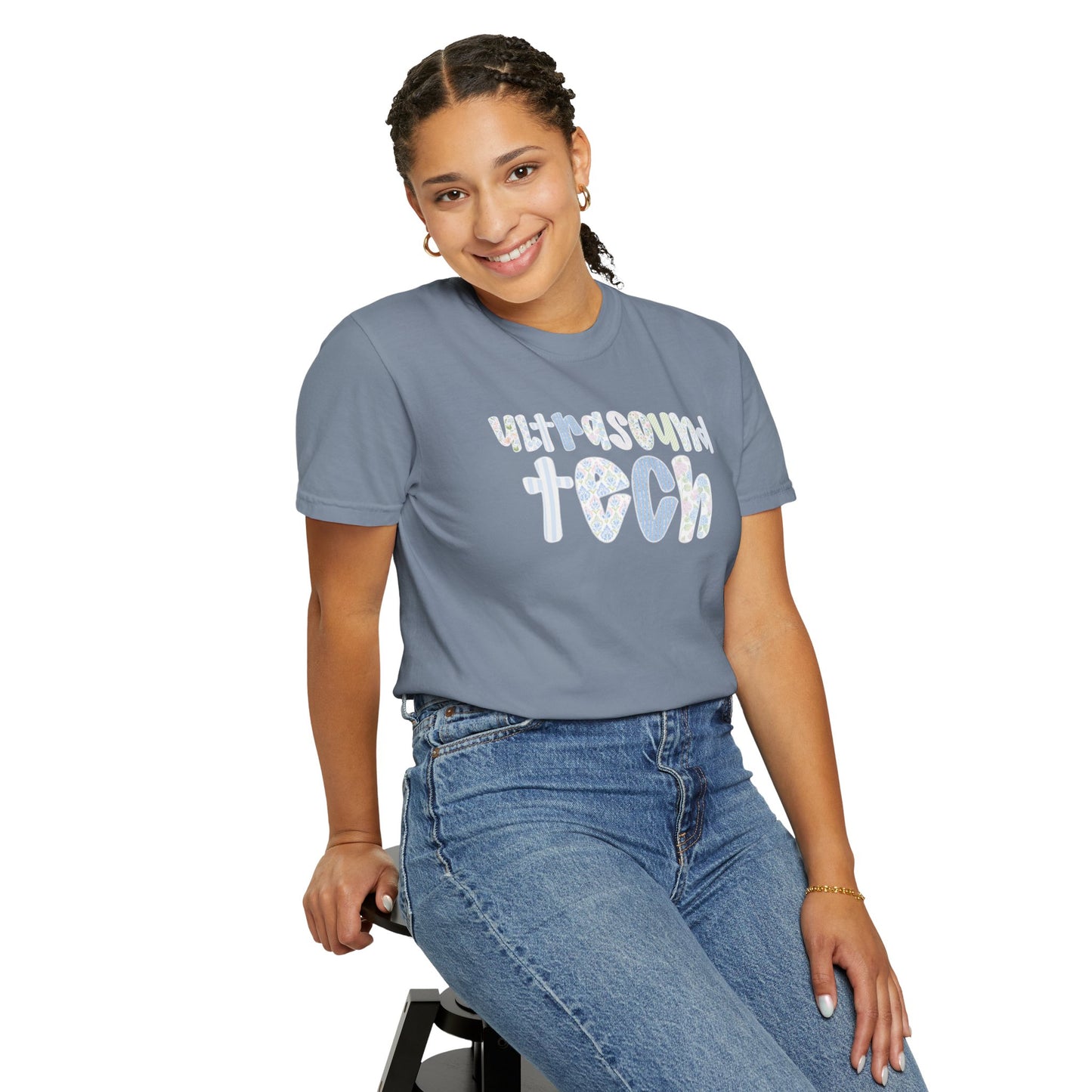 Ultrasound Tech T-Shirt — Cute Pastel Medical Sonographer Tee
