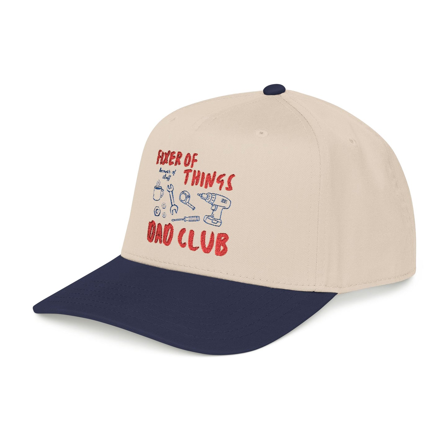 Dad "Fixer of Things" Mid Profile Baseball Cap
