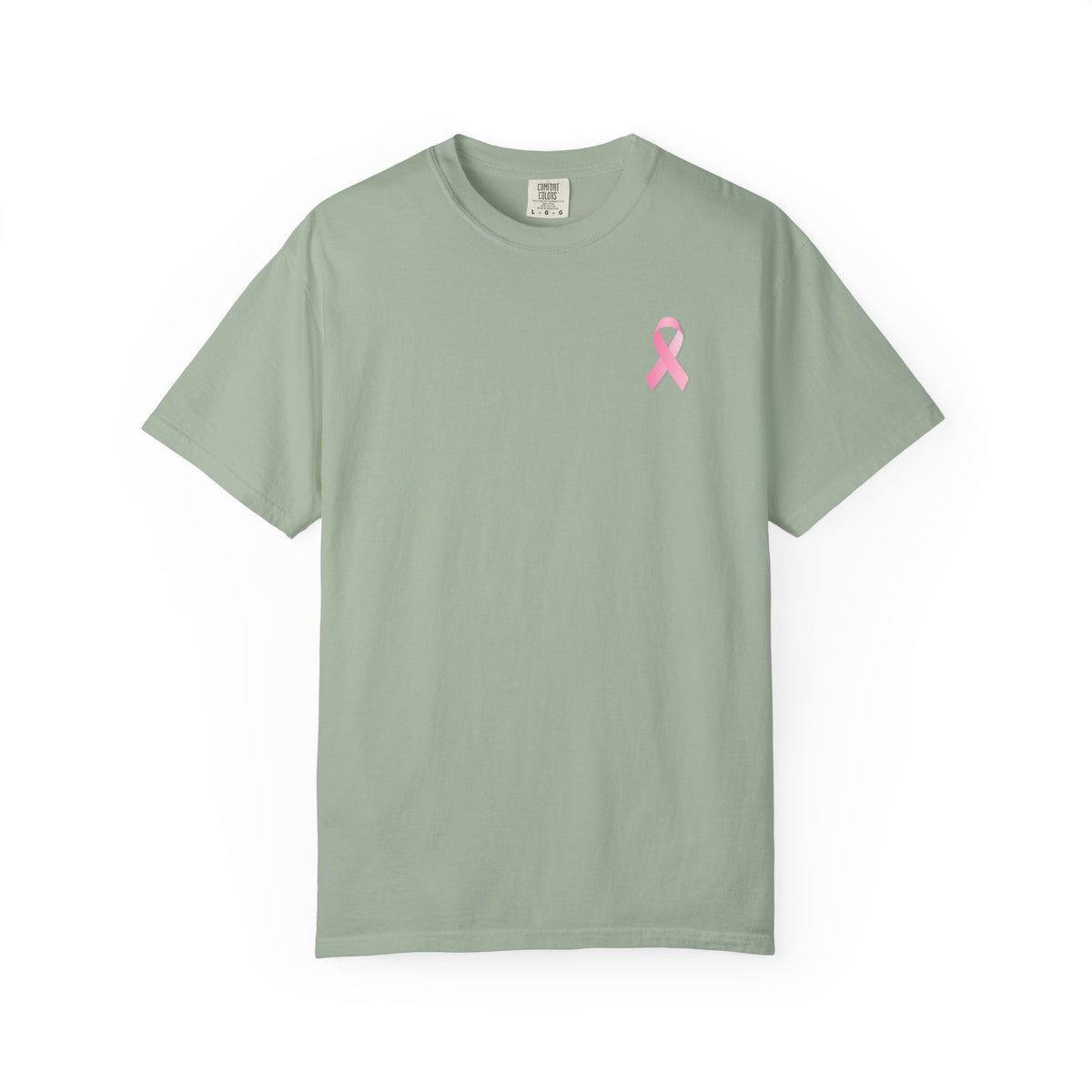 Breast Cancer Awareness T-Shirt — "No One Fights Alone" Flag Tee