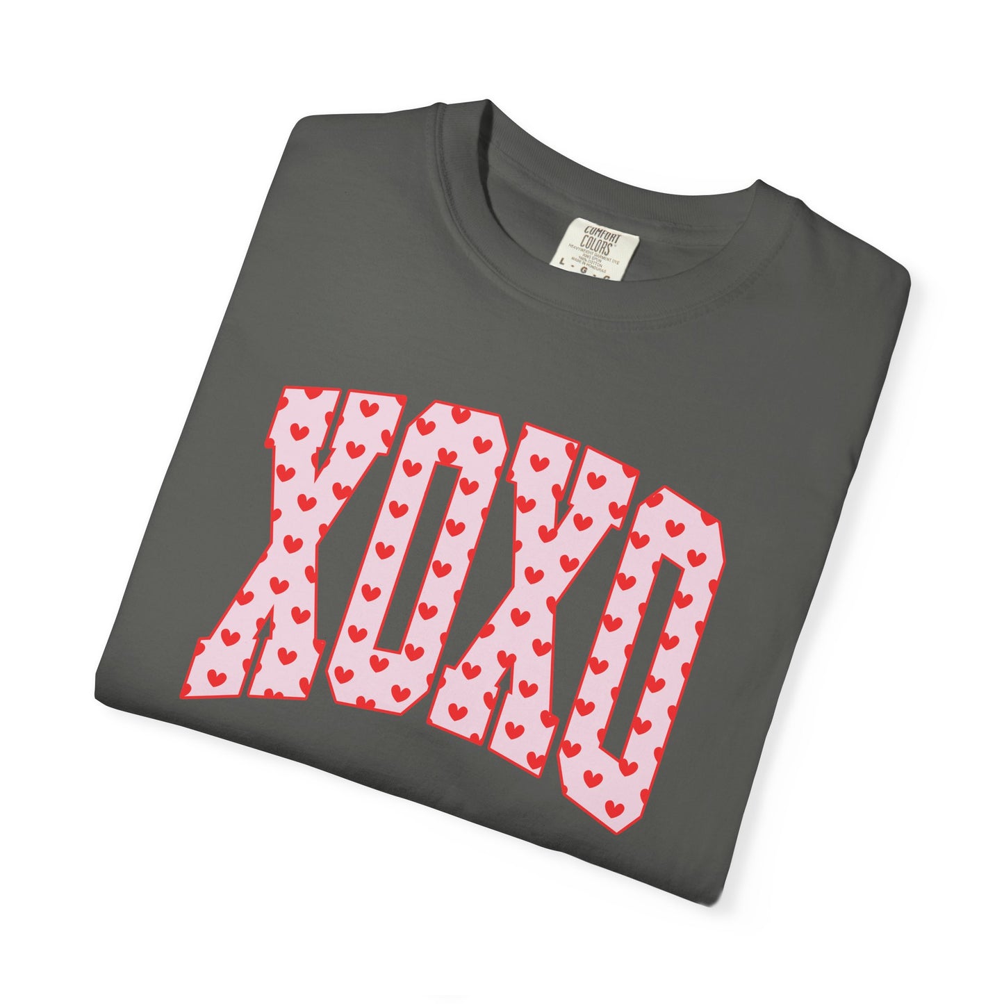 XOXO Heart Print T-Shirt