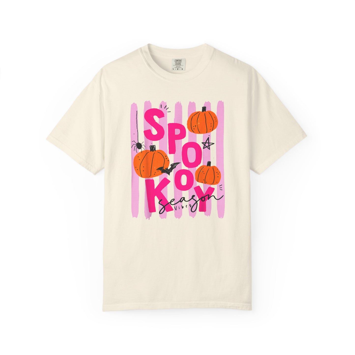 Spooky Season Vibes Pumpkin Tee