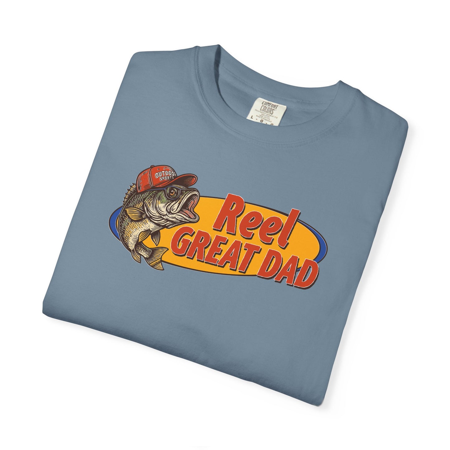 Reel Great Dad T-Shirt – Fishing Dad Graphic Tee