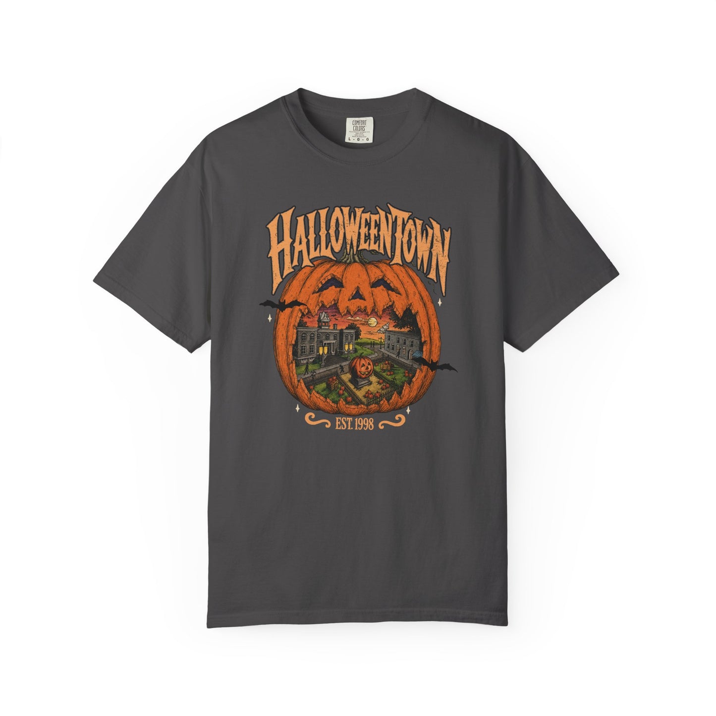 Halloween Town Pumpkin Graphic T-Shirt