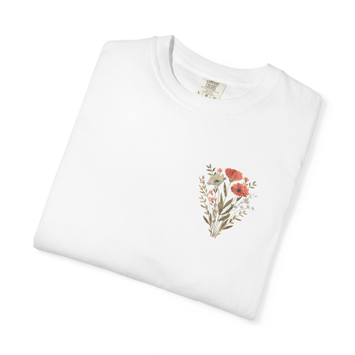 Praise The Lord Floral T-Shirt — Psalm 150:6 Tee