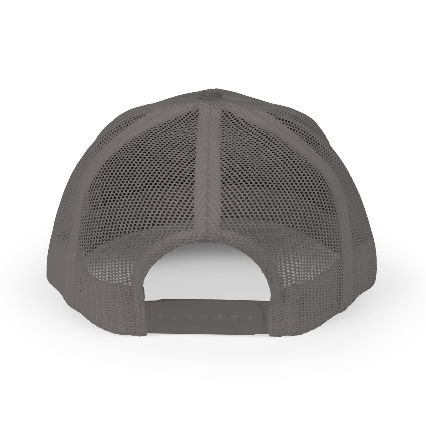 Landon's Retro Hunting Trucker Hat — "On The Hunt" Dog & Antlers Mesh Cap