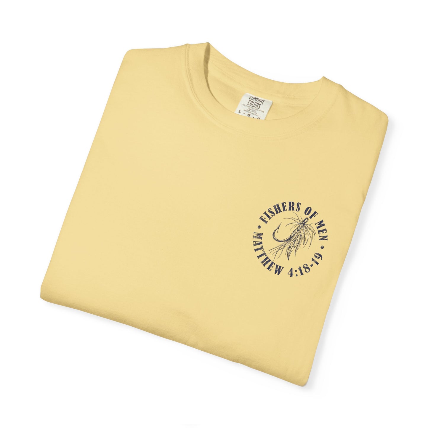 Fishers of Men T-Shirt — Christian Fishing Graphic Tee (Matthew 4:18-19)
