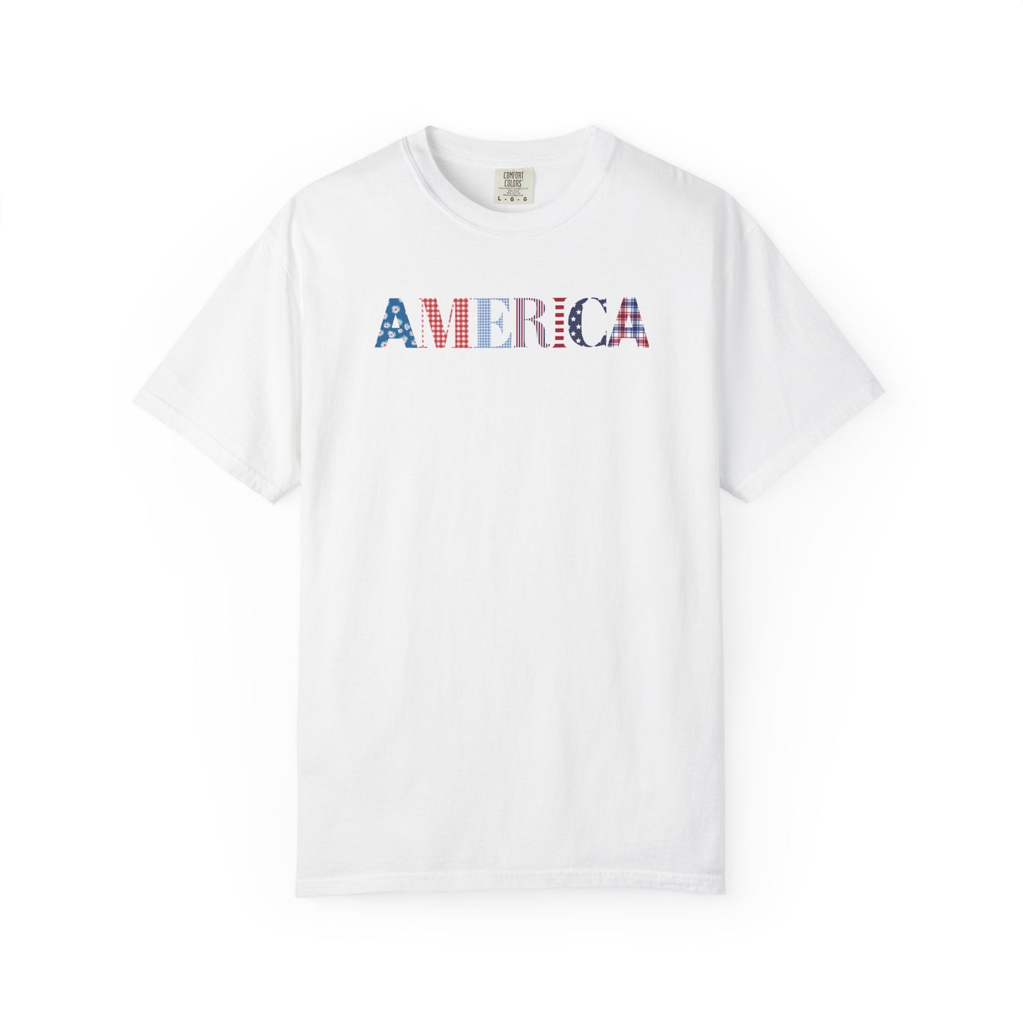 America Patriotic T-Shirt — Stars & Stripes Graphic Tee