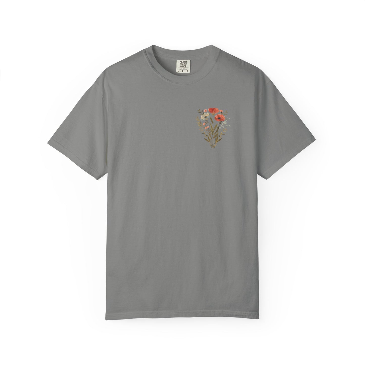 Praise The Lord Floral T-Shirt — Psalm 150:6 Tee
