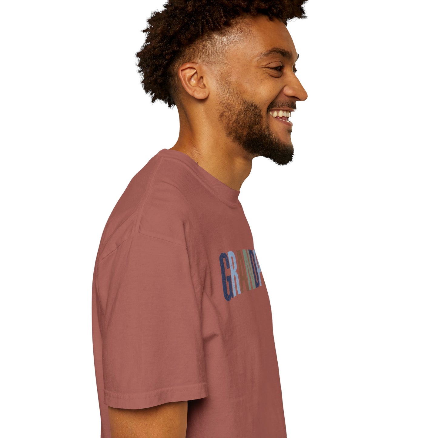 Grandpa Vintage Lettering T-Shirt — Comfortable Dad/Grandparent Gift for Father's Day