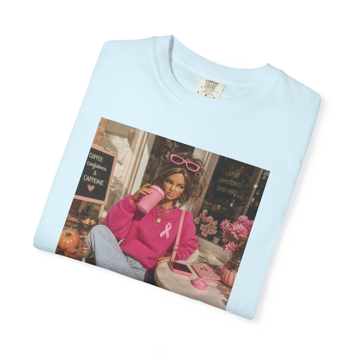 Breast Cancer Awareness T-Shirt — "Check Your Boobs, Babe" Retro Pink Ribbon Tee