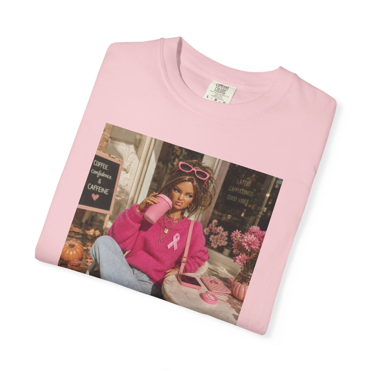 Breast Cancer Awareness T-Shirt — "Check Your Boobs, Babe" Retro Pink Ribbon Tee
