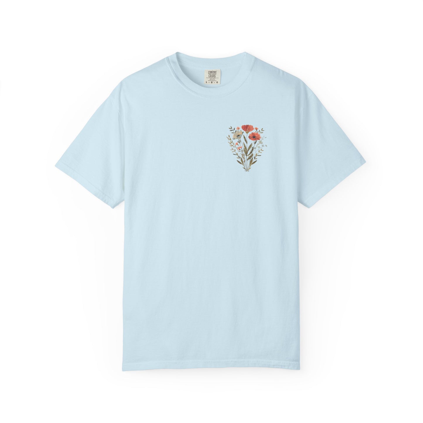 Praise The Lord Floral T-Shirt — Psalm 150:6 Tee