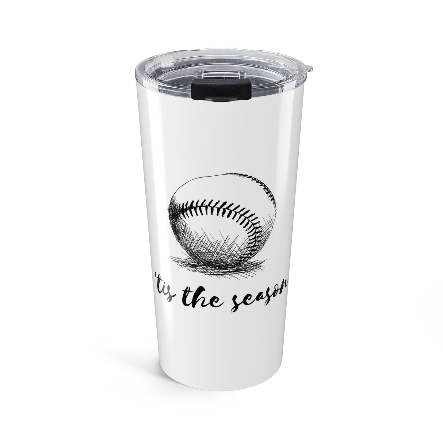 Baseball Season 20oz Tumbler — 'Tis the Season Baseball Travel Mug