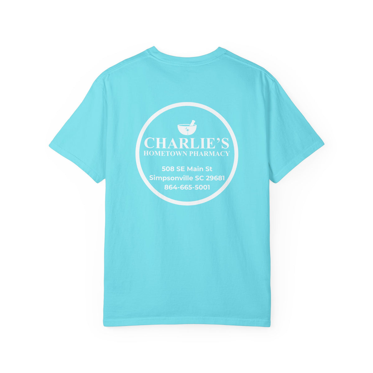 Pharmacy Logo T-Shirt — Charlie’s Hometown Pharmacy Logo Tee