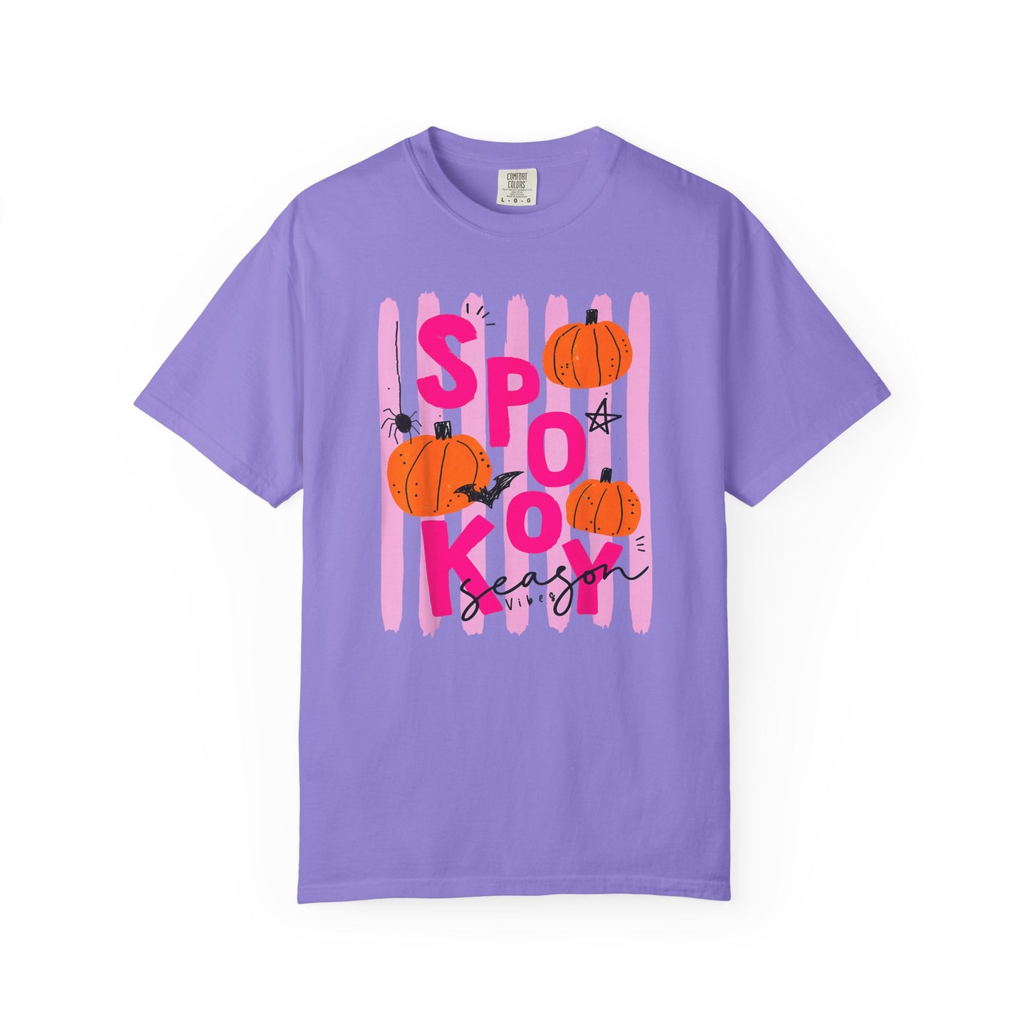 Spooky Season Vibes Pumpkin Tee