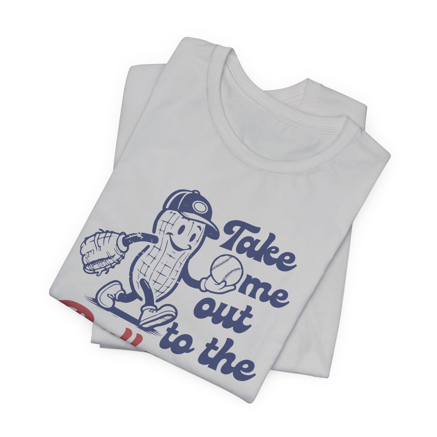 Baseball Tee — "Take Me Out to the Ballgame" Vintage Mascot T-Shirt