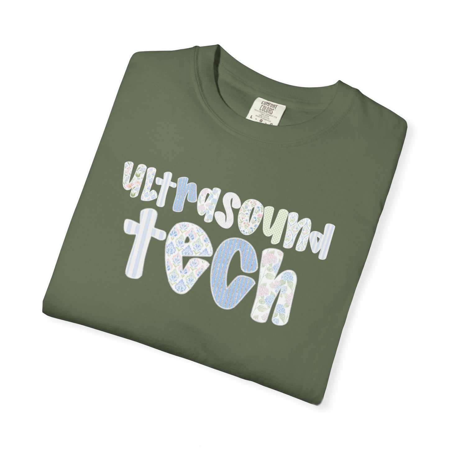 Ultrasound Tech T-Shirt — Cute Pastel Medical Sonographer Tee