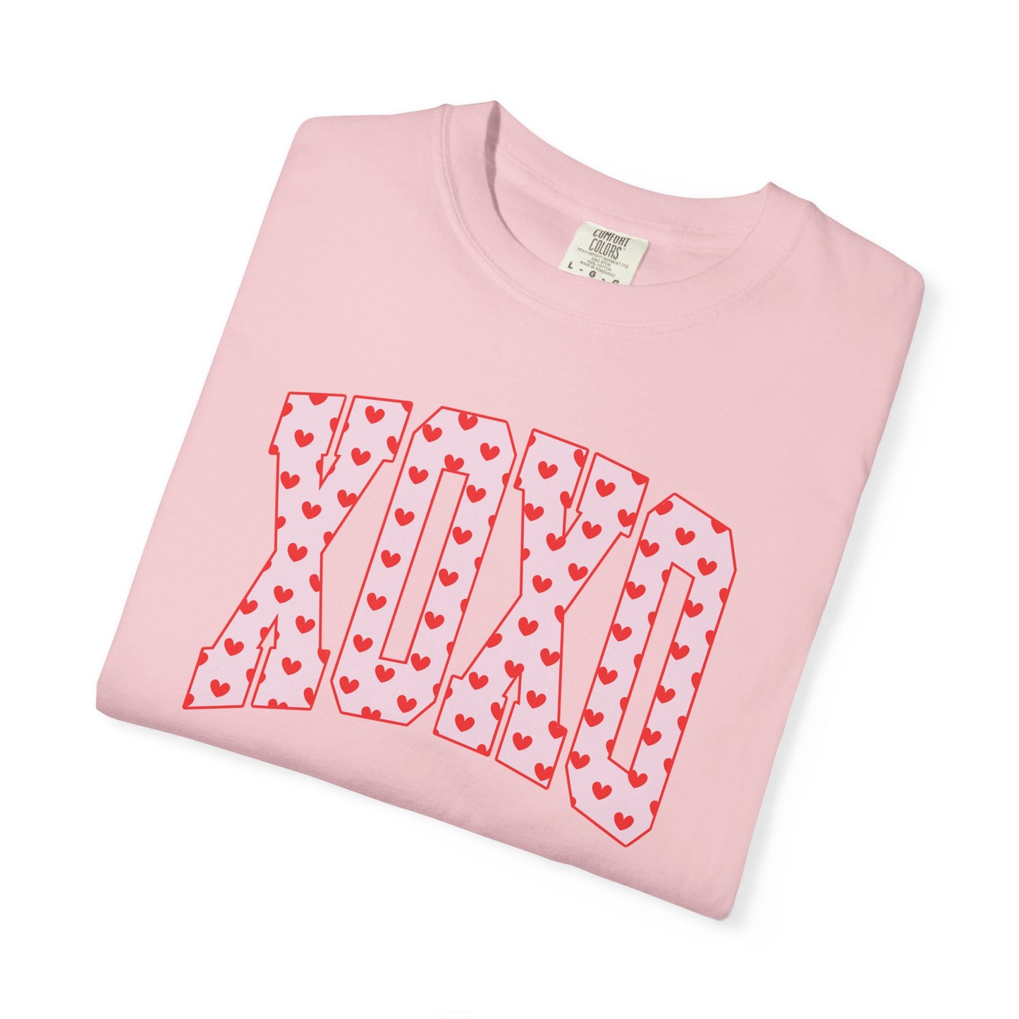 XOXO Heart Print T-Shirt
