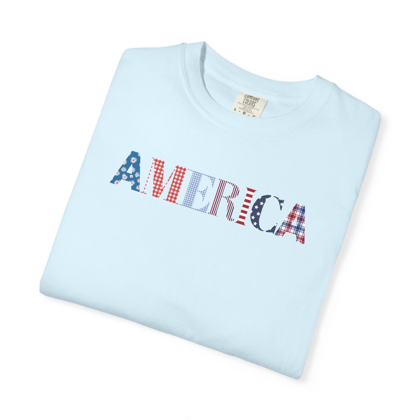 America Patriotic T-Shirt — Stars & Stripes Graphic Tee