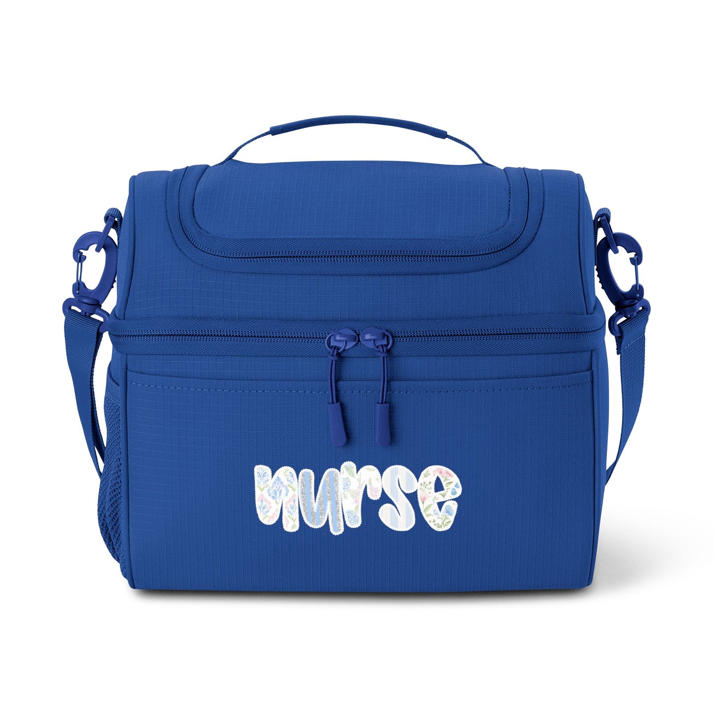 Nurse Floral Script Cooler Bag & Lunchbox