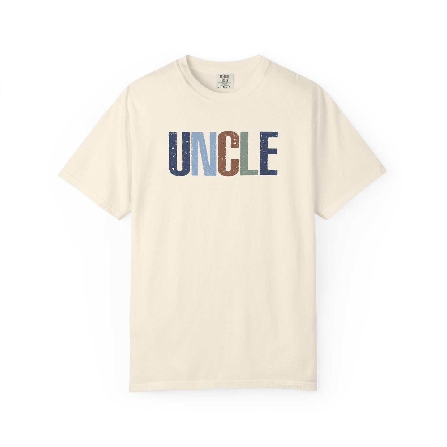 Uncle Graphic T-Shirt — Vintage Americana Lettering Tee for Dads & Family Gifts