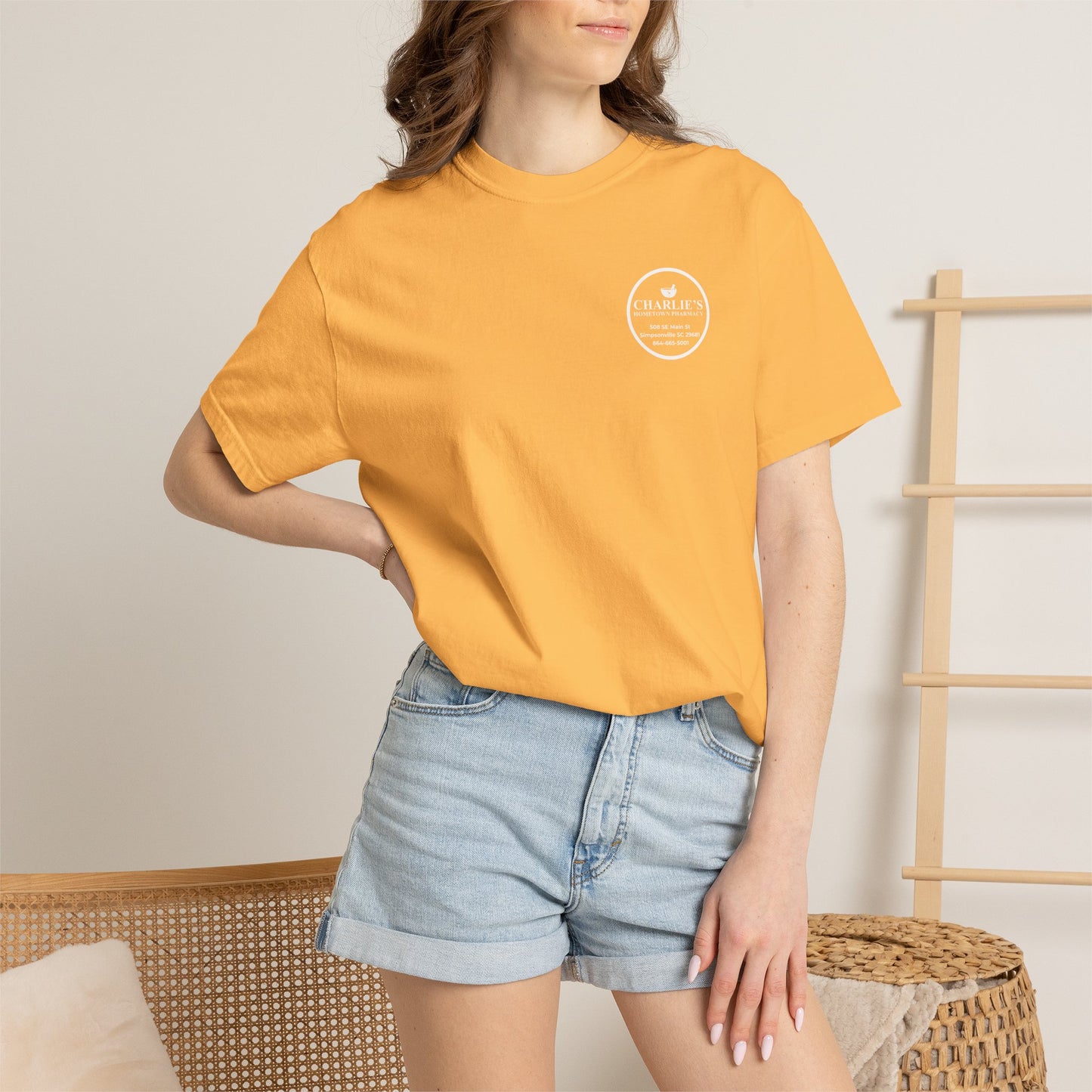 Pharmacy Logo T-Shirt — Charlie’s Hometown Pharmacy Logo Tee