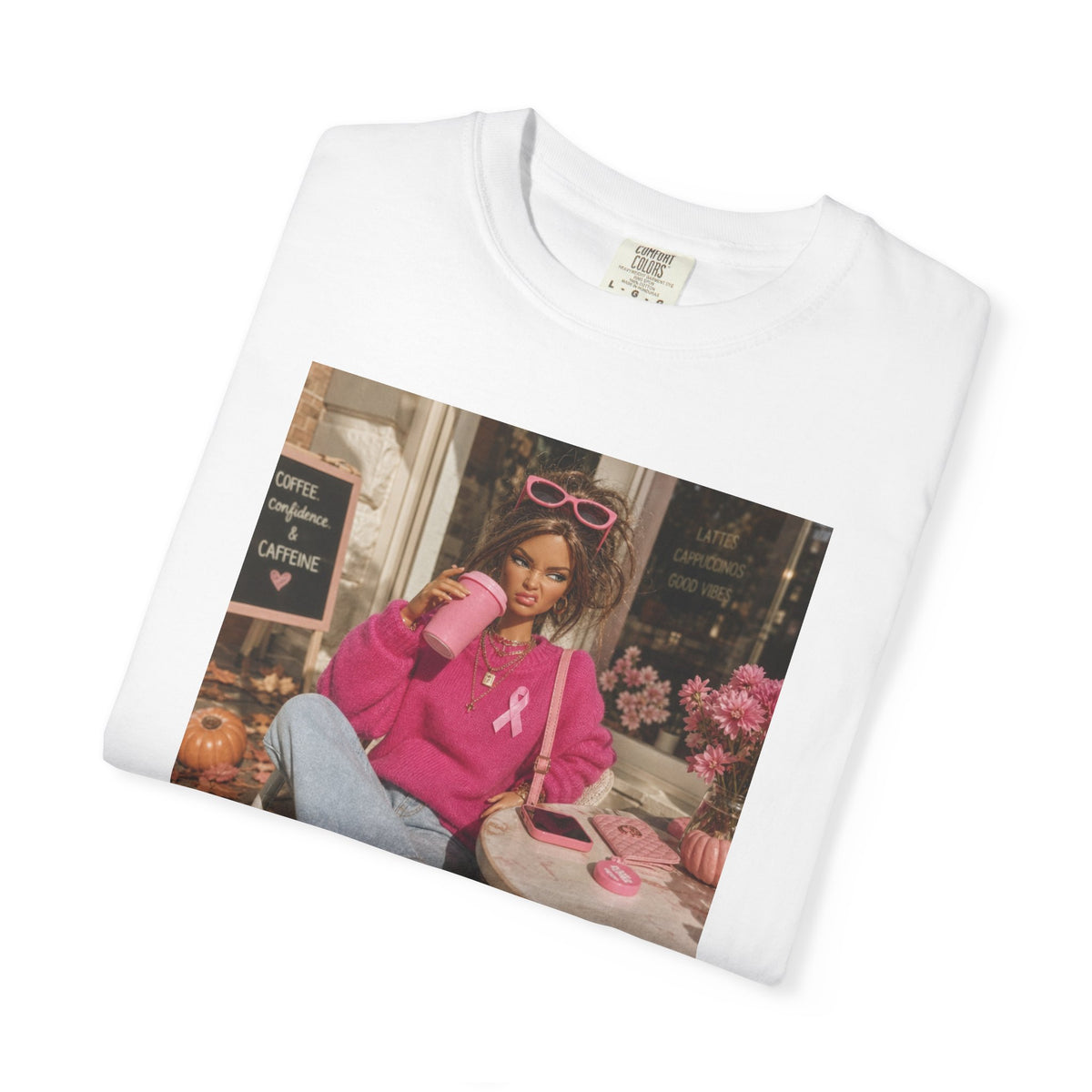 Breast Cancer Awareness T-Shirt — "Check Your Boobs, Babe" Retro Pink Ribbon Tee