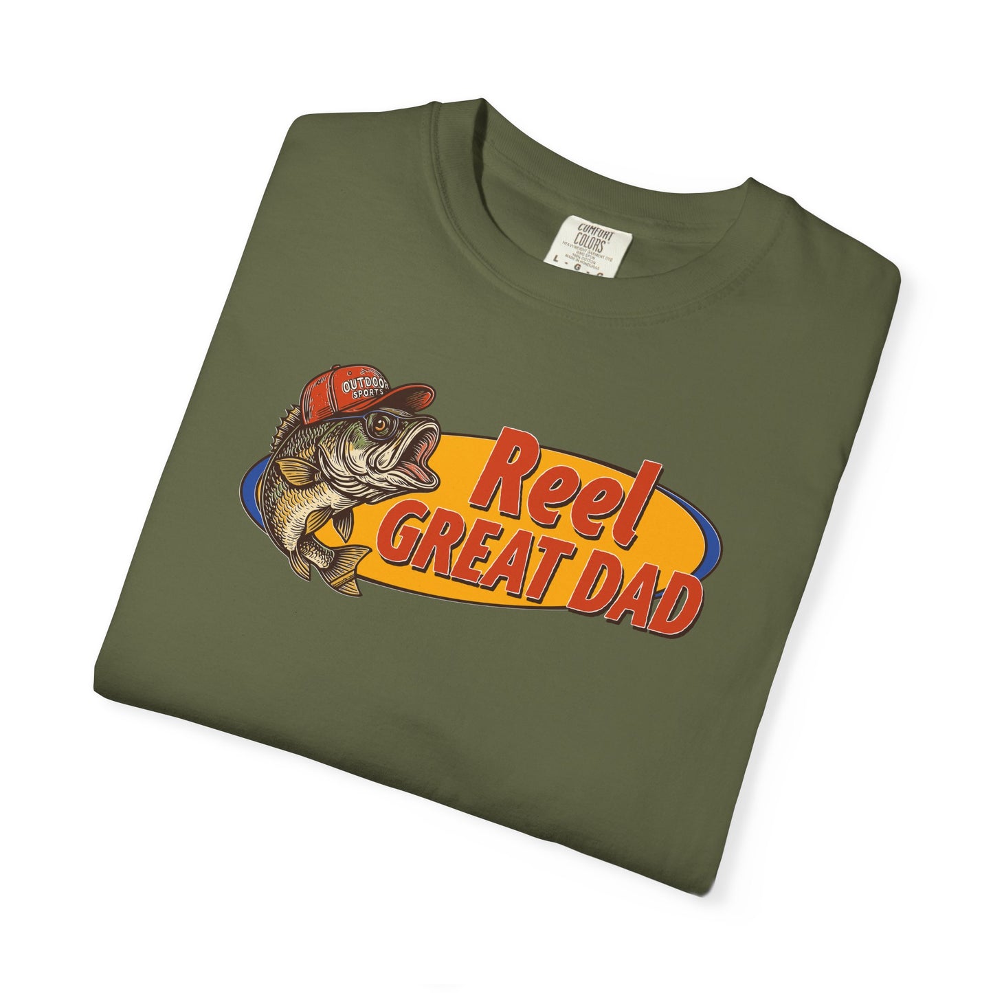 Reel Great Dad T-Shirt – Fishing Dad Graphic Tee