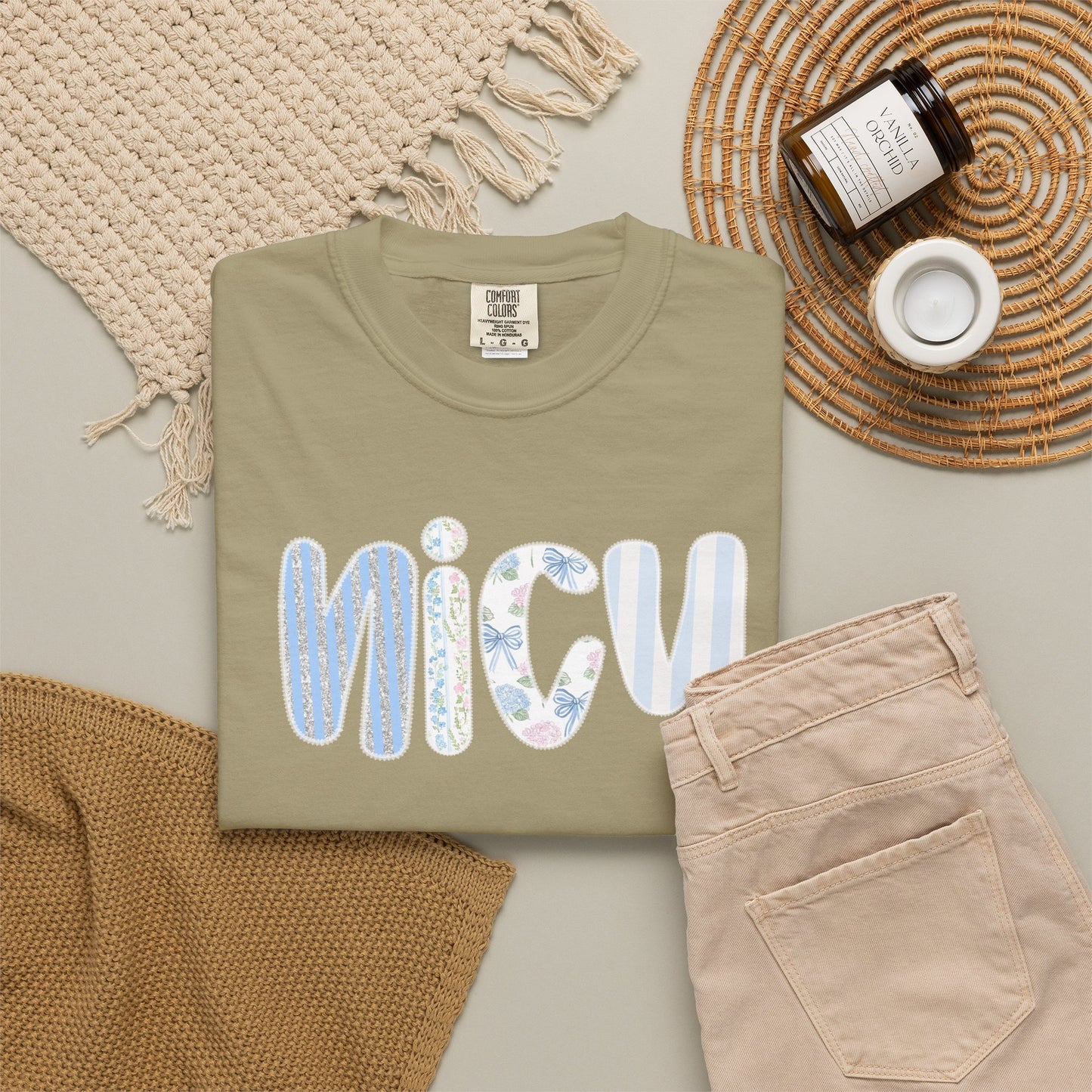 NICU Support T-Shirt — Pastel Baby Medical Staff Gift
