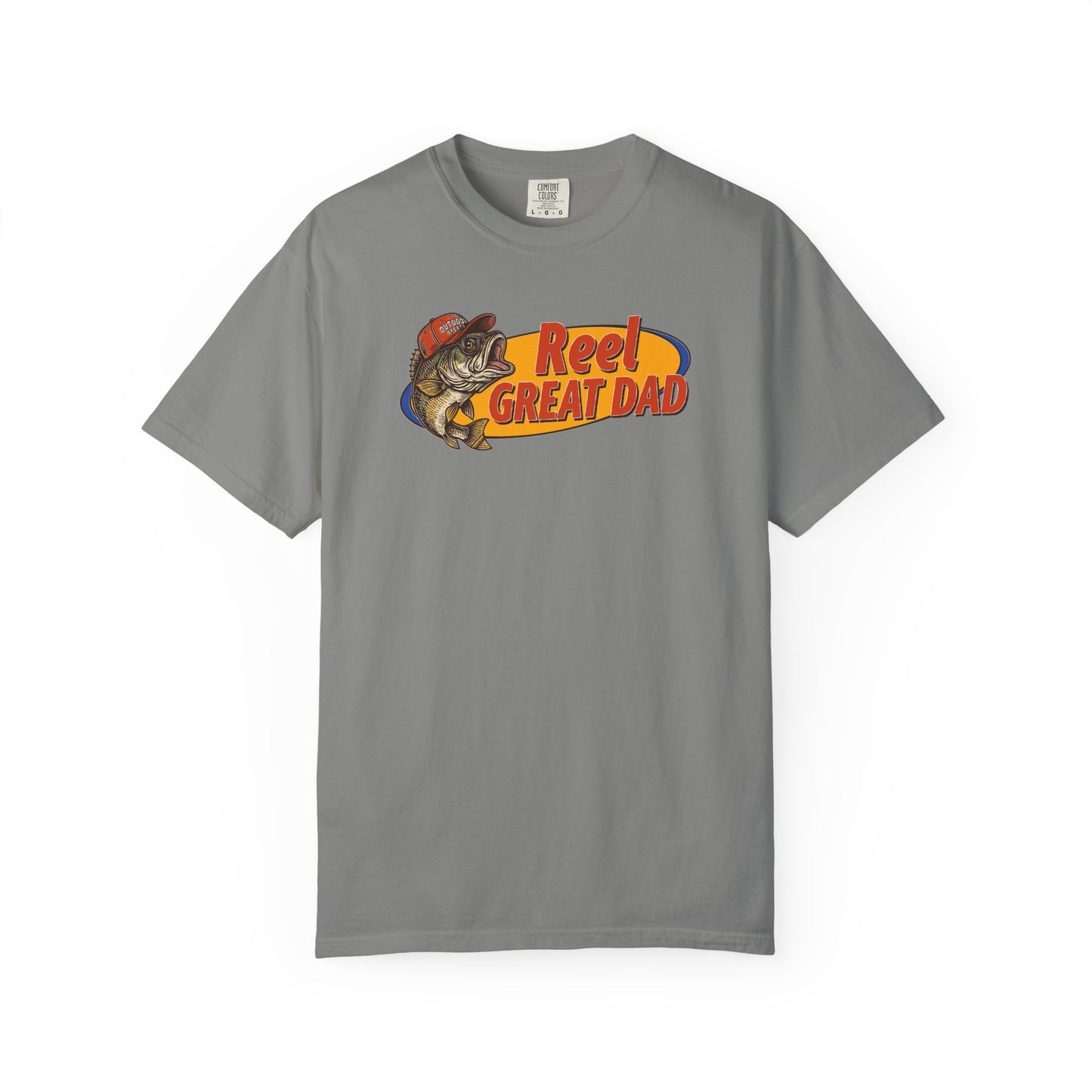 Reel Great Dad T-Shirt – Fishing Dad Graphic Tee
