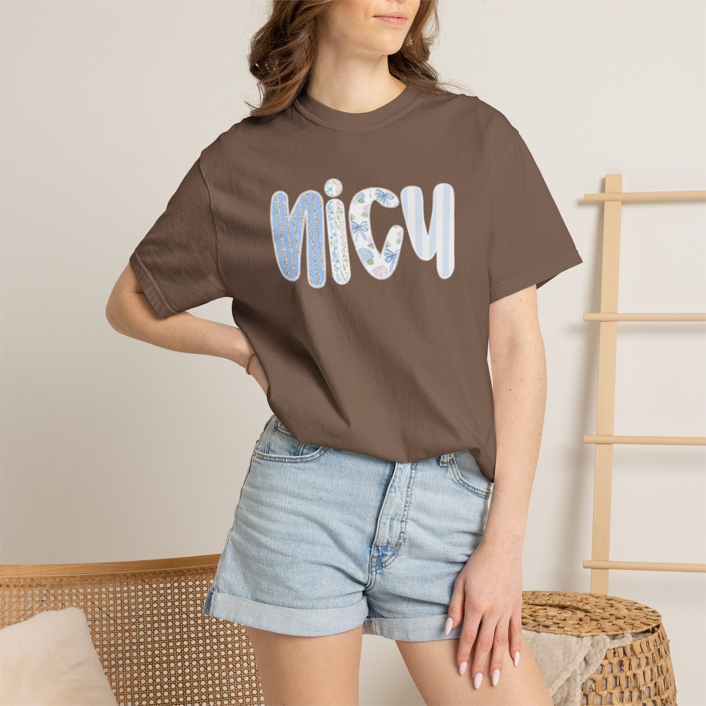 NICU Support T-Shirt — Pastel Baby Medical Staff Gift