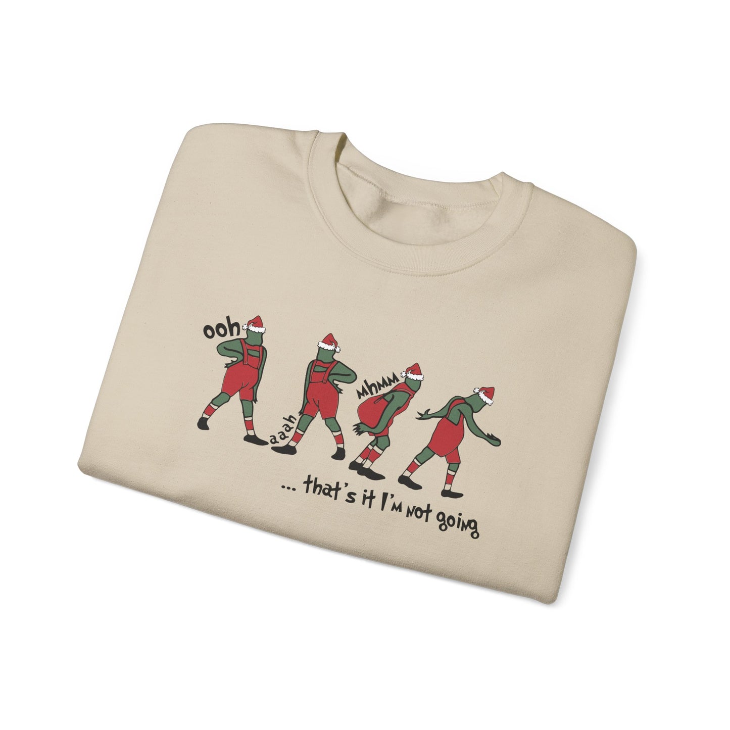 "That’s It I’m Not Going" Grinch Crewneck