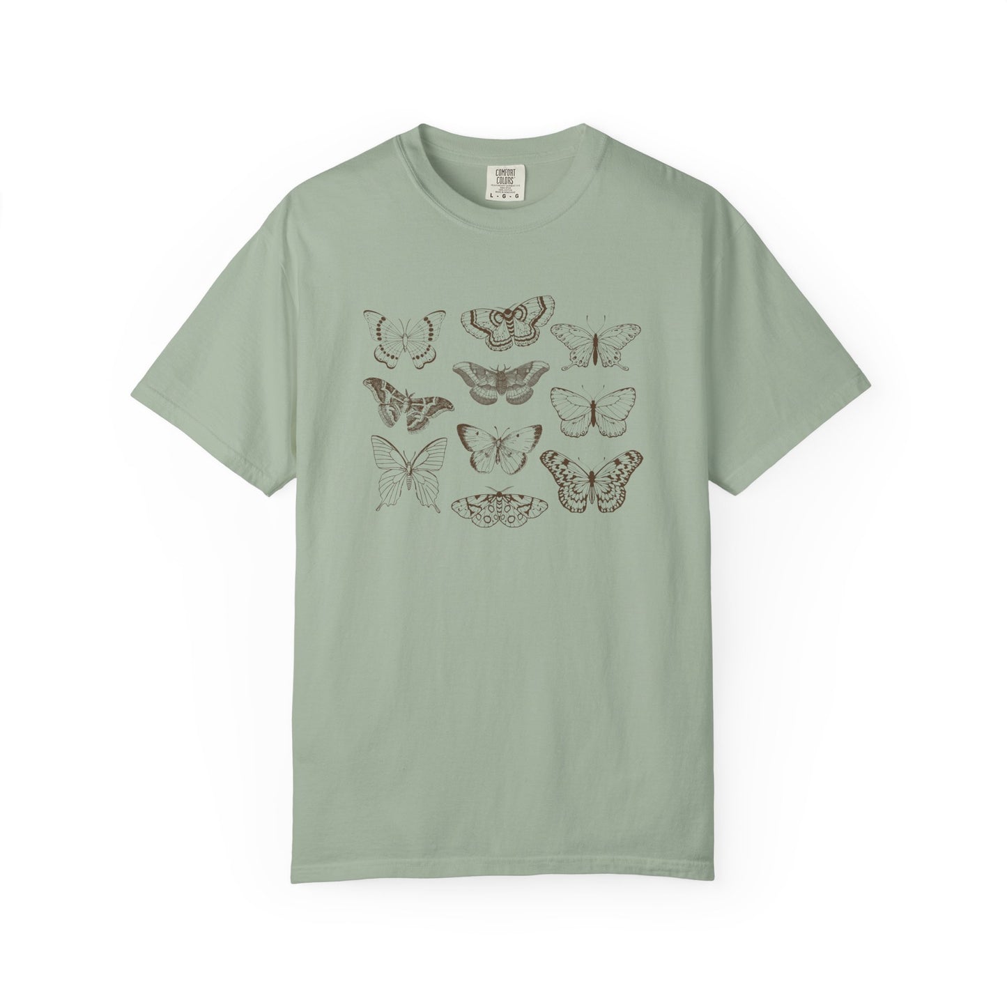 Butterfly Sketches T-Shirt — Vintage Butterfly Graphic Tee