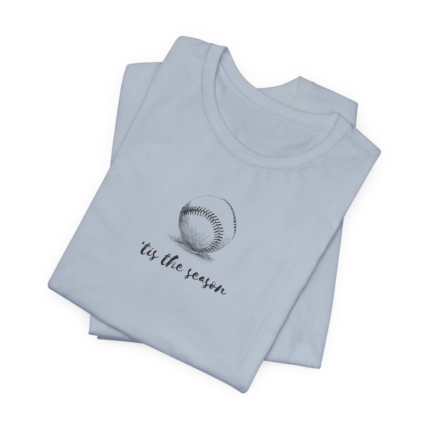 T-Shirt — 'Tis the Season' Minimal Baseball Tee