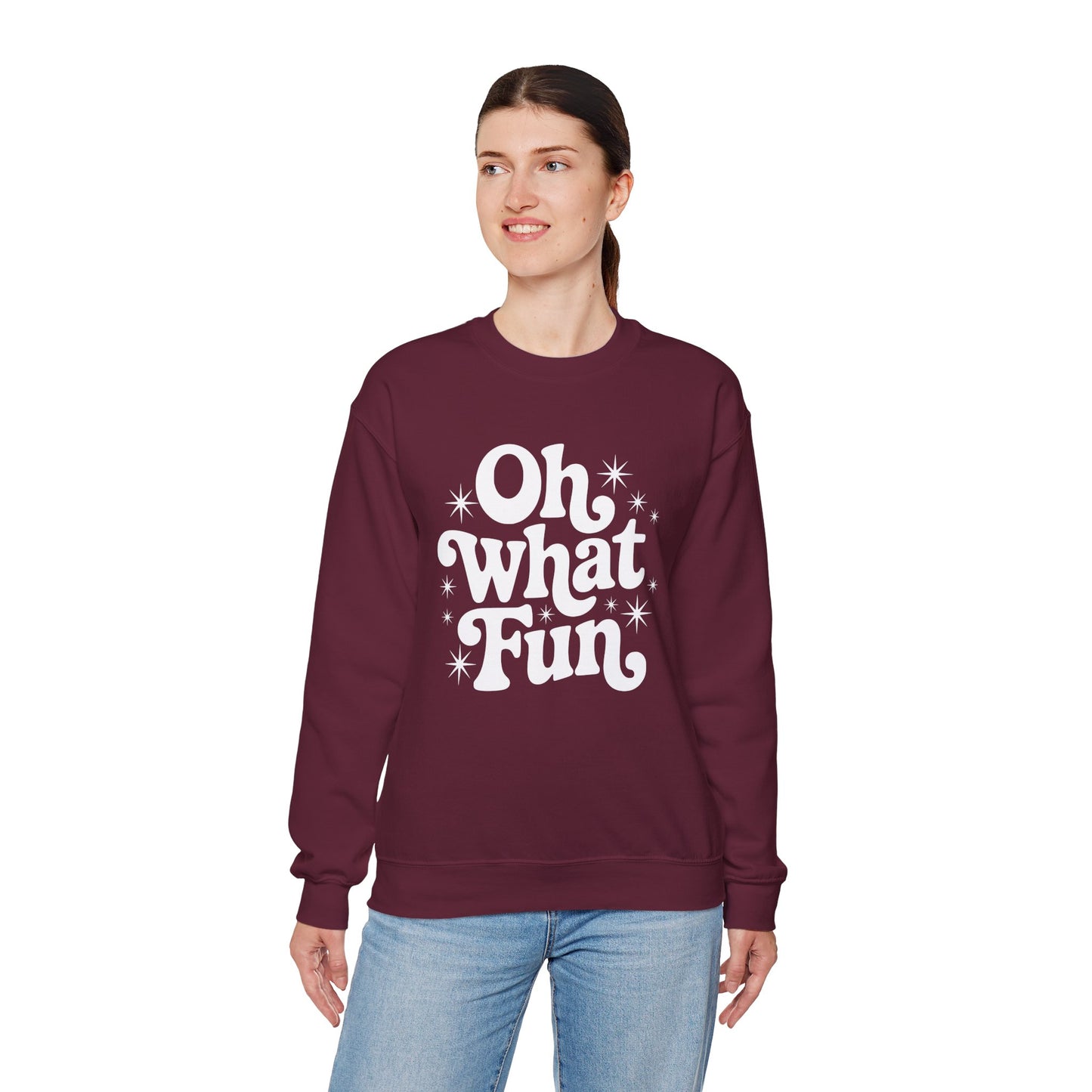 Oh What Fun Christmas Crewneck Sweatshirt