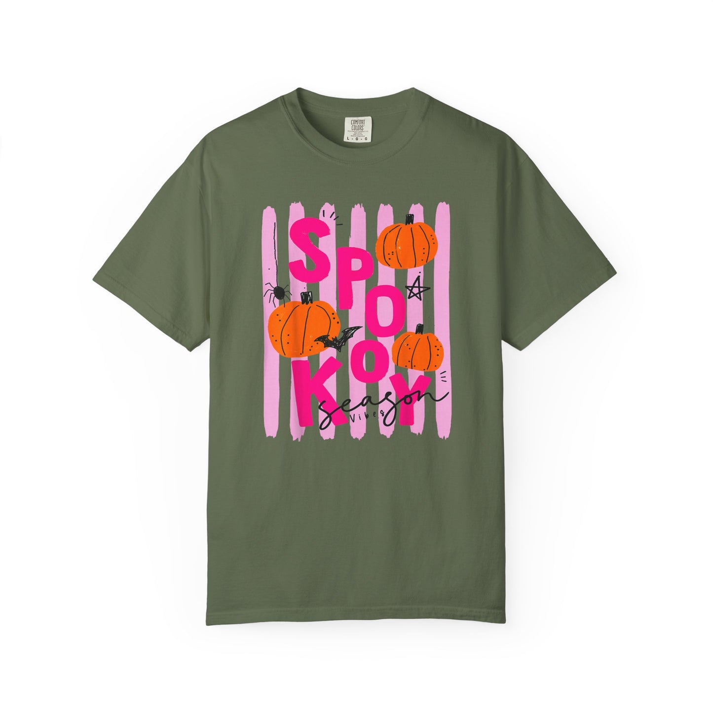 Spooky Season Vibes Pumpkin Tee