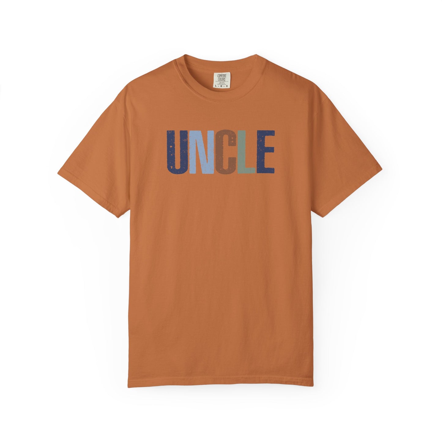 Uncle Graphic T-Shirt — Vintage Americana Lettering Tee for Dads & Family Gifts