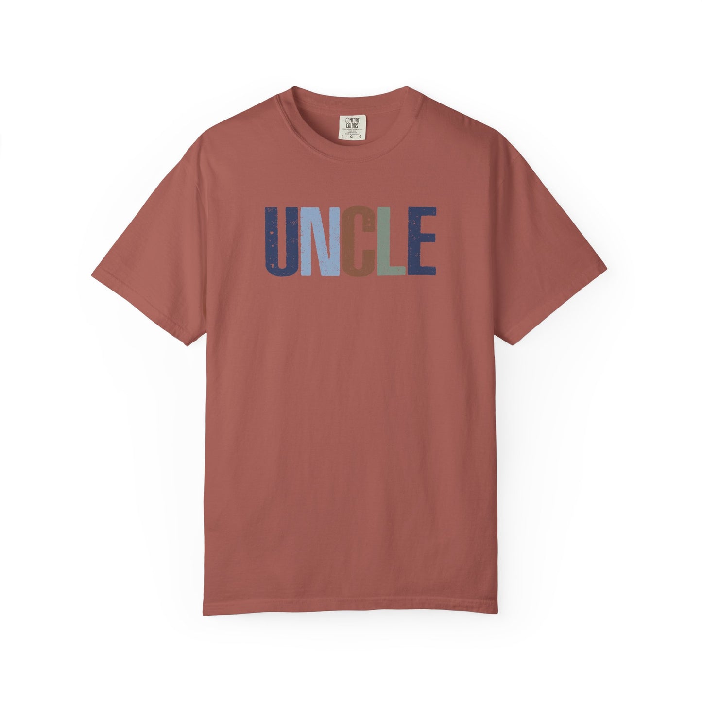 Uncle Graphic T-Shirt — Vintage Americana Lettering Tee for Dads & Family Gifts
