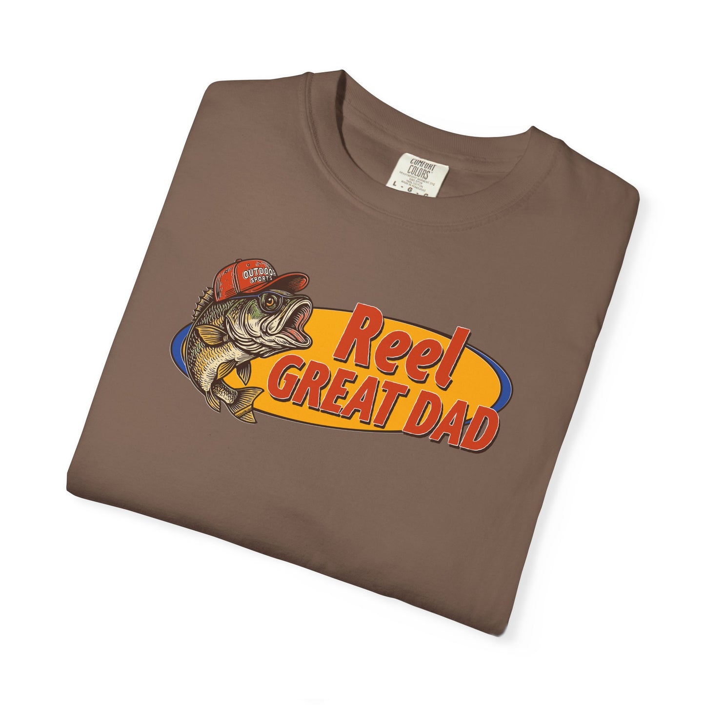 Reel Great Dad T-Shirt – Fishing Dad Graphic Tee