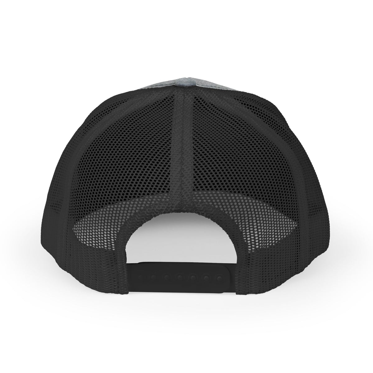 Landon's Retro Hunting Trucker Hat — "On The Hunt" Dog & Antlers Mesh Cap